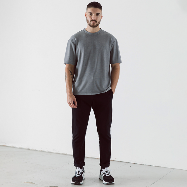 Move Trousers: Urban Cycling Trousers Black Front Full