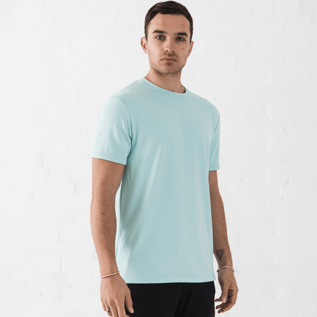 Fresh Feel Slim T-shirt: Technical T-shirt Mint Side