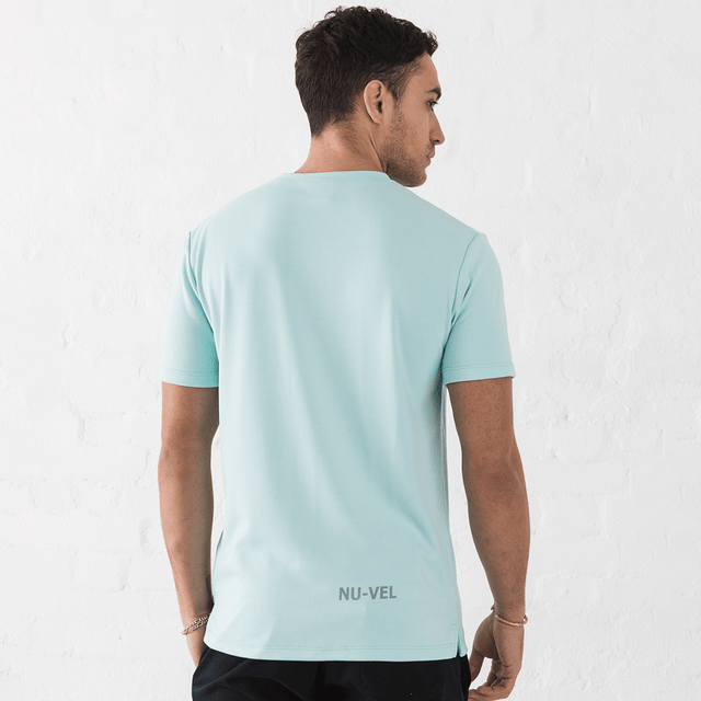 Fresh Feel Slim T-shirt: Technical T-shirt Mint Back