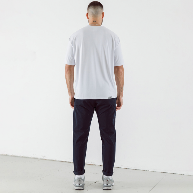 Move Trousers: Urban Cycling Trousers Navy Back Full